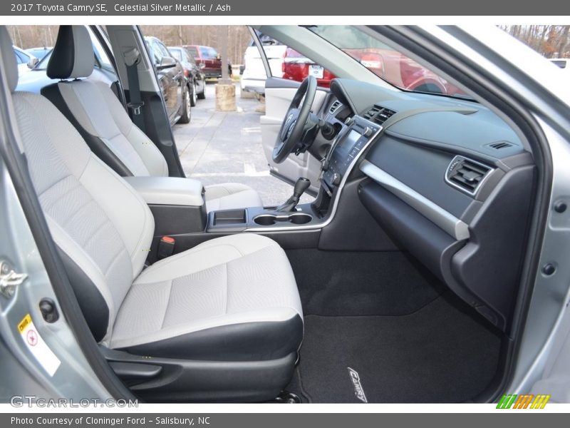 Celestial Silver Metallic / Ash 2017 Toyota Camry SE