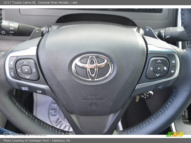 Celestial Silver Metallic / Ash 2017 Toyota Camry SE