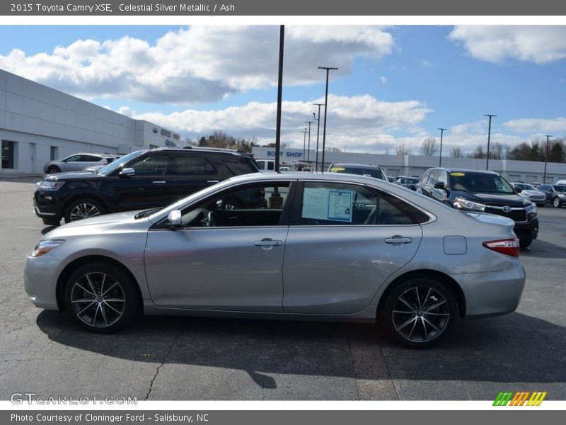 Celestial Silver Metallic / Ash 2015 Toyota Camry XSE