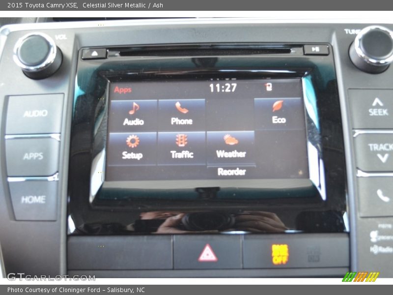 Celestial Silver Metallic / Ash 2015 Toyota Camry XSE