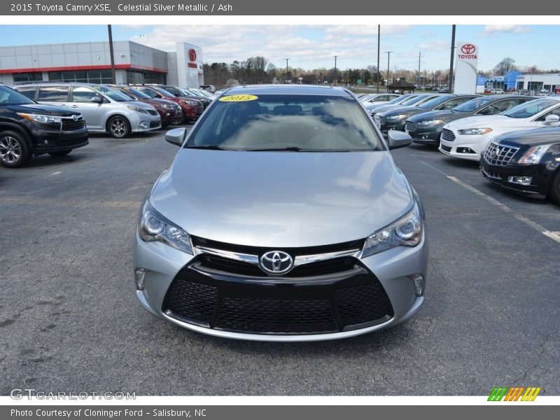 Celestial Silver Metallic / Ash 2015 Toyota Camry XSE