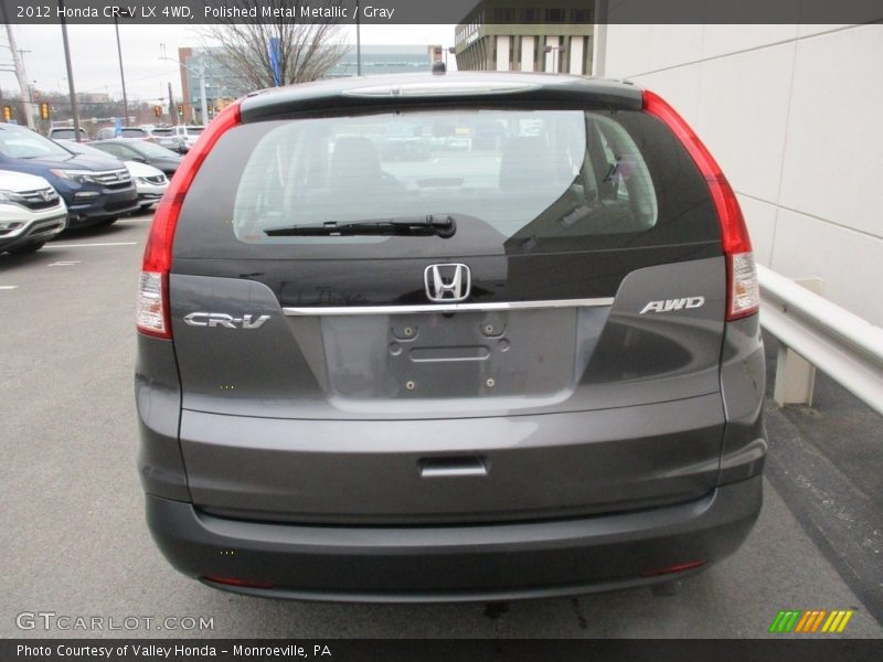 Polished Metal Metallic / Gray 2012 Honda CR-V LX 4WD