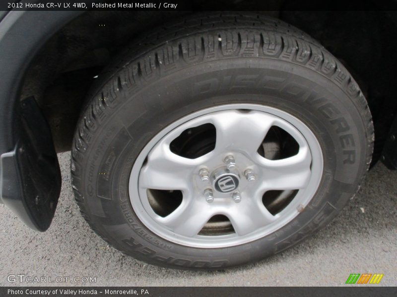Polished Metal Metallic / Gray 2012 Honda CR-V LX 4WD