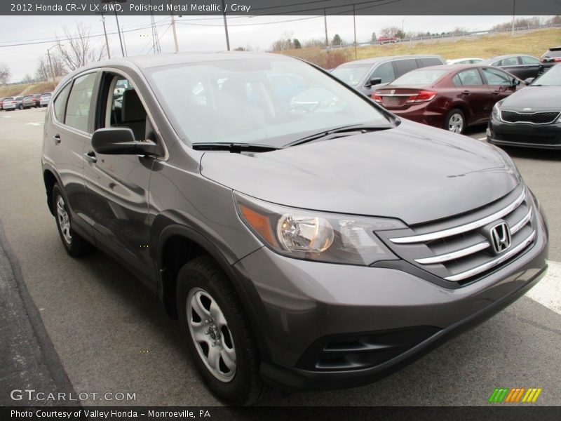 Polished Metal Metallic / Gray 2012 Honda CR-V LX 4WD