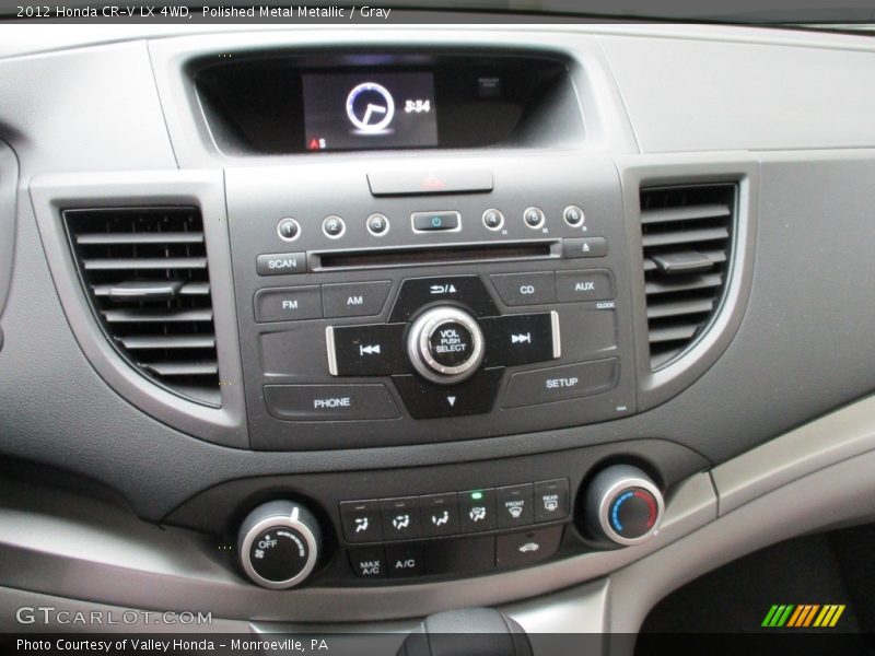 Polished Metal Metallic / Gray 2012 Honda CR-V LX 4WD