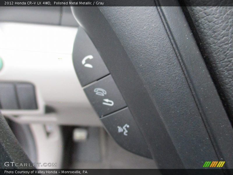 Polished Metal Metallic / Gray 2012 Honda CR-V LX 4WD