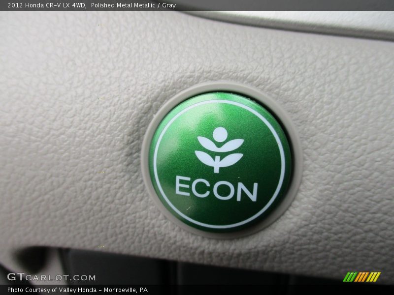 Polished Metal Metallic / Gray 2012 Honda CR-V LX 4WD