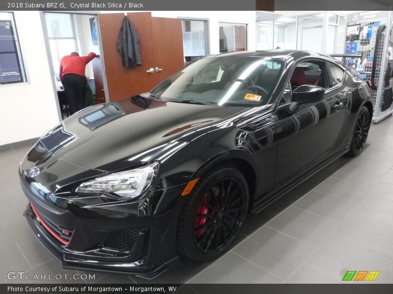  2018 BRZ tS Crystal Black Silica
