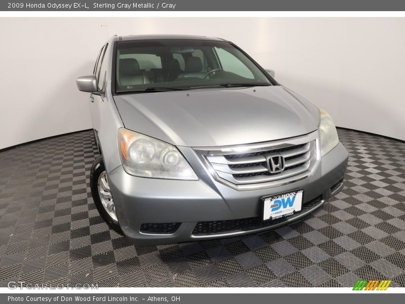 Sterling Gray Metallic / Gray 2009 Honda Odyssey EX-L