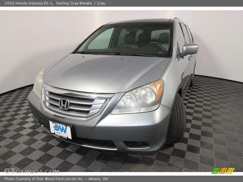 Sterling Gray Metallic / Gray 2009 Honda Odyssey EX-L