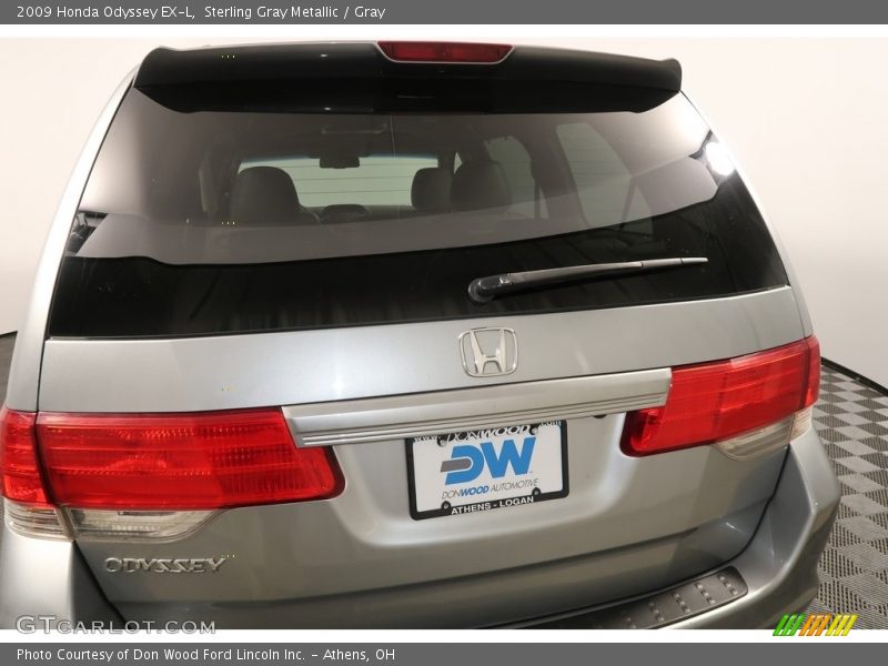 Sterling Gray Metallic / Gray 2009 Honda Odyssey EX-L