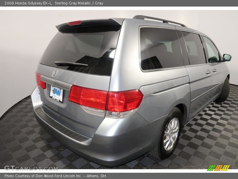 Sterling Gray Metallic / Gray 2009 Honda Odyssey EX-L