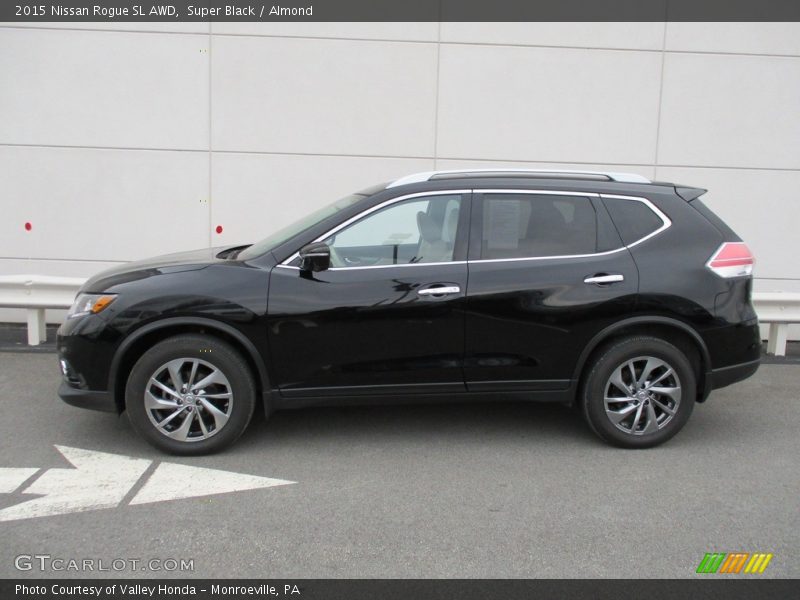 Super Black / Almond 2015 Nissan Rogue SL AWD