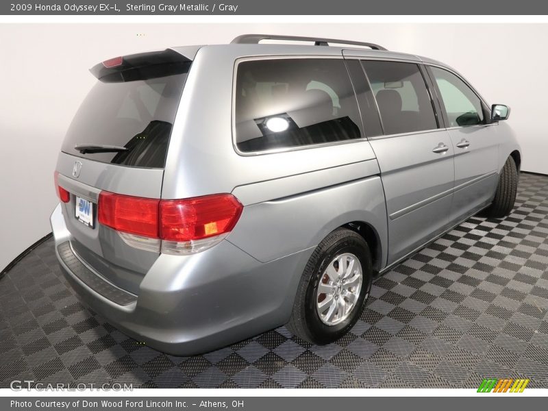 Sterling Gray Metallic / Gray 2009 Honda Odyssey EX-L