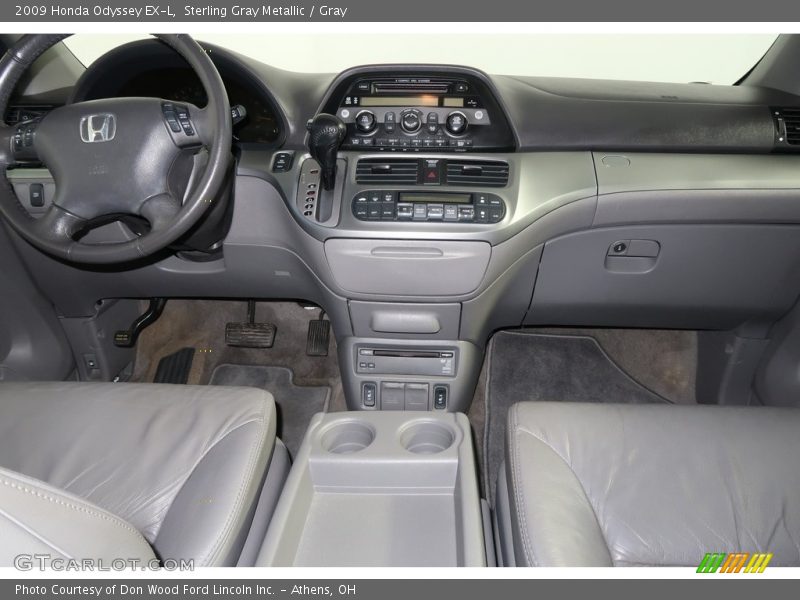 Sterling Gray Metallic / Gray 2009 Honda Odyssey EX-L