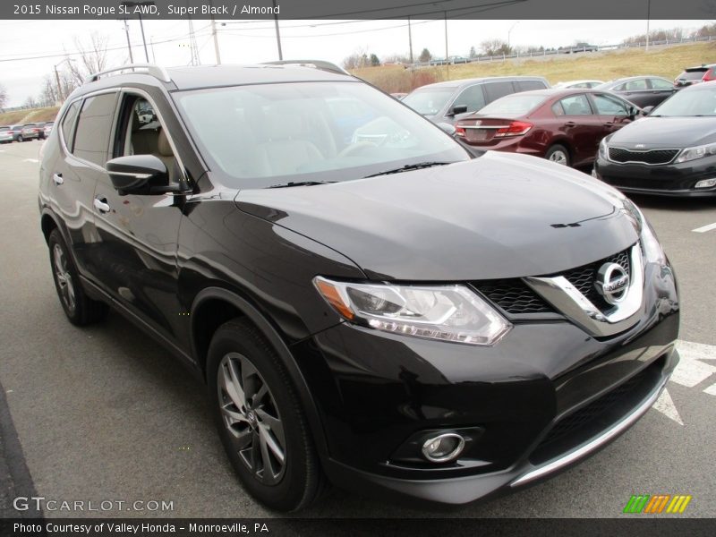 Super Black / Almond 2015 Nissan Rogue SL AWD