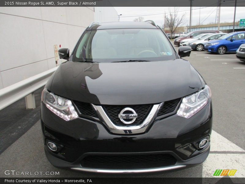Super Black / Almond 2015 Nissan Rogue SL AWD