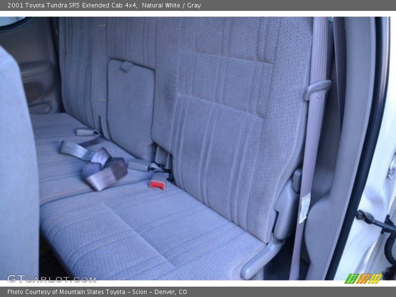 Natural White / Gray 2001 Toyota Tundra SR5 Extended Cab 4x4