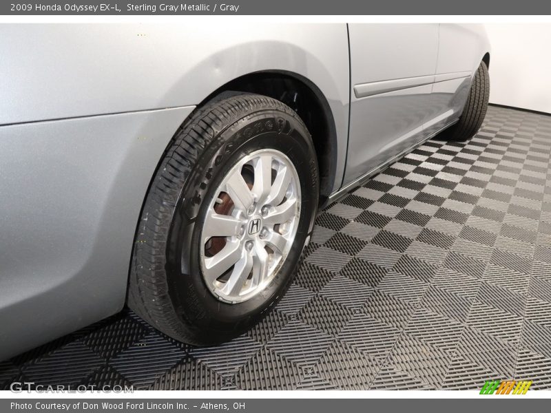 Sterling Gray Metallic / Gray 2009 Honda Odyssey EX-L