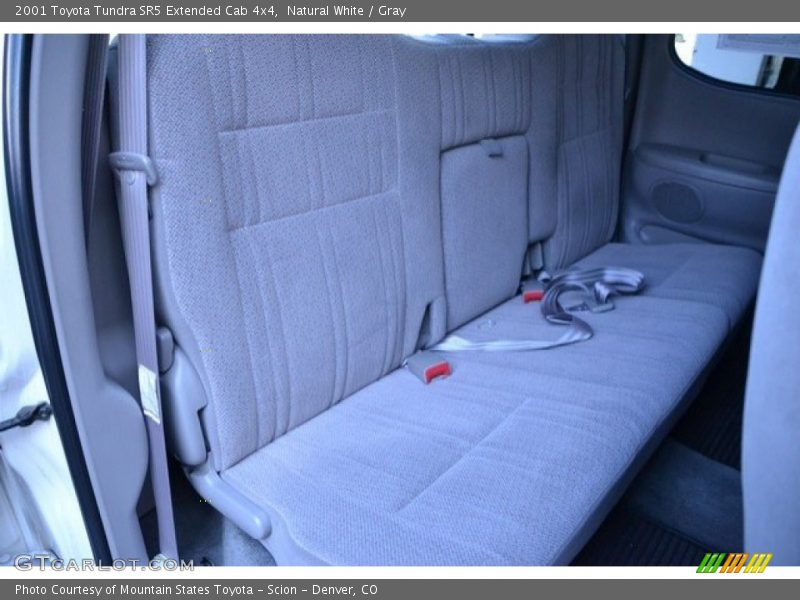 Natural White / Gray 2001 Toyota Tundra SR5 Extended Cab 4x4