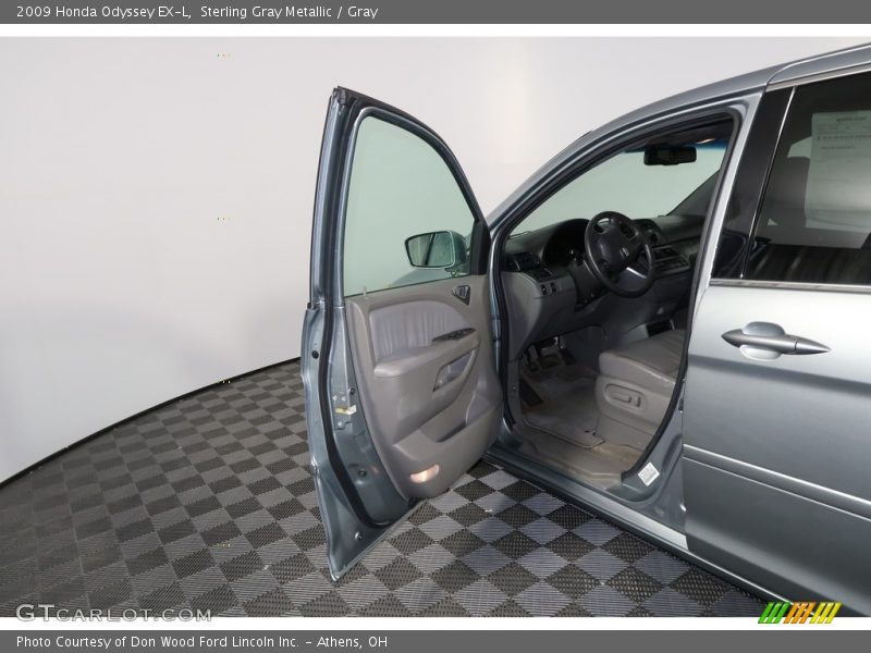 Sterling Gray Metallic / Gray 2009 Honda Odyssey EX-L