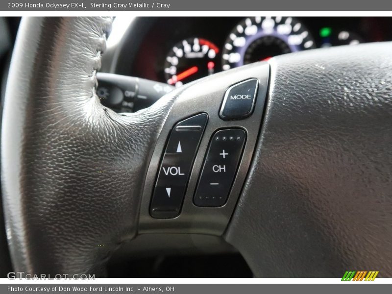 Sterling Gray Metallic / Gray 2009 Honda Odyssey EX-L