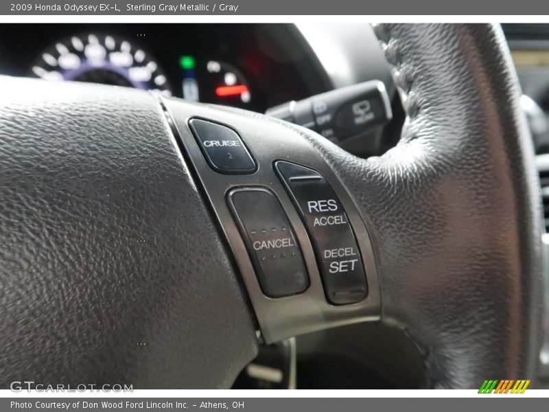 Sterling Gray Metallic / Gray 2009 Honda Odyssey EX-L