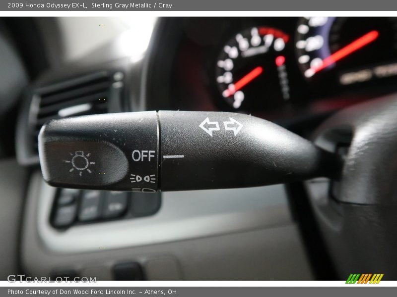 Sterling Gray Metallic / Gray 2009 Honda Odyssey EX-L