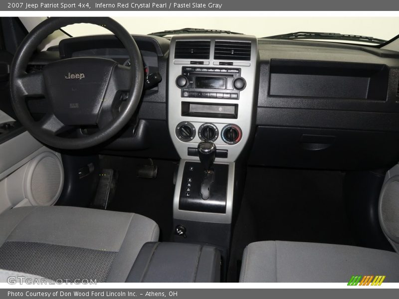 Inferno Red Crystal Pearl / Pastel Slate Gray 2007 Jeep Patriot Sport 4x4