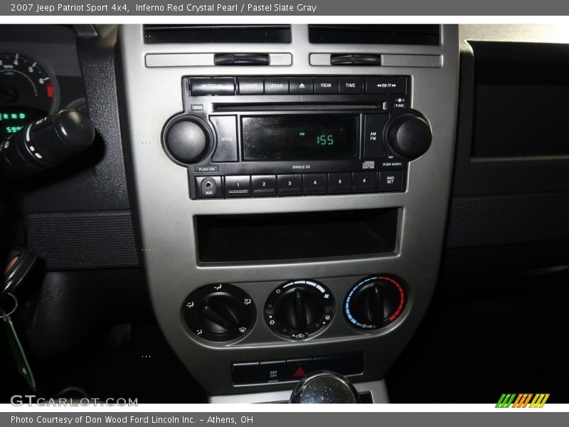 Inferno Red Crystal Pearl / Pastel Slate Gray 2007 Jeep Patriot Sport 4x4