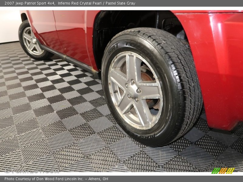 Inferno Red Crystal Pearl / Pastel Slate Gray 2007 Jeep Patriot Sport 4x4