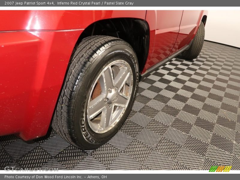 Inferno Red Crystal Pearl / Pastel Slate Gray 2007 Jeep Patriot Sport 4x4