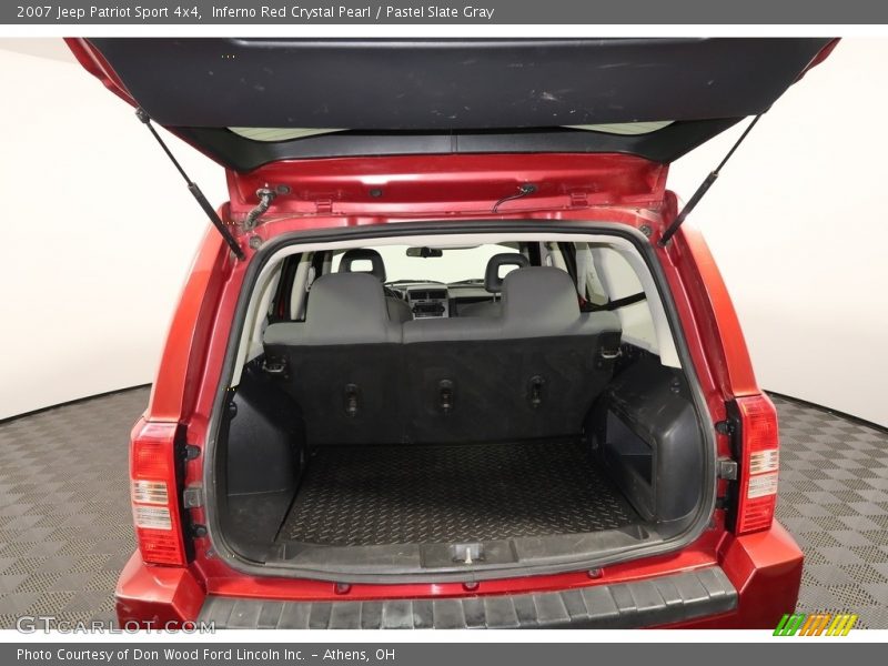 Inferno Red Crystal Pearl / Pastel Slate Gray 2007 Jeep Patriot Sport 4x4