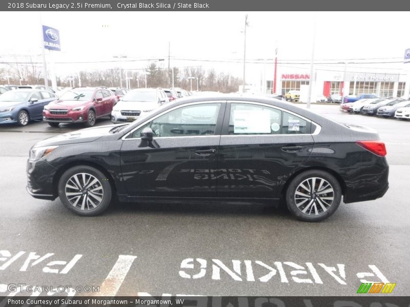 Crystal Black Silica / Slate Black 2018 Subaru Legacy 2.5i Premium