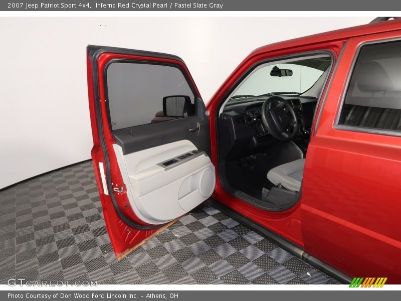 Inferno Red Crystal Pearl / Pastel Slate Gray 2007 Jeep Patriot Sport 4x4