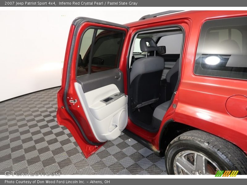 Inferno Red Crystal Pearl / Pastel Slate Gray 2007 Jeep Patriot Sport 4x4