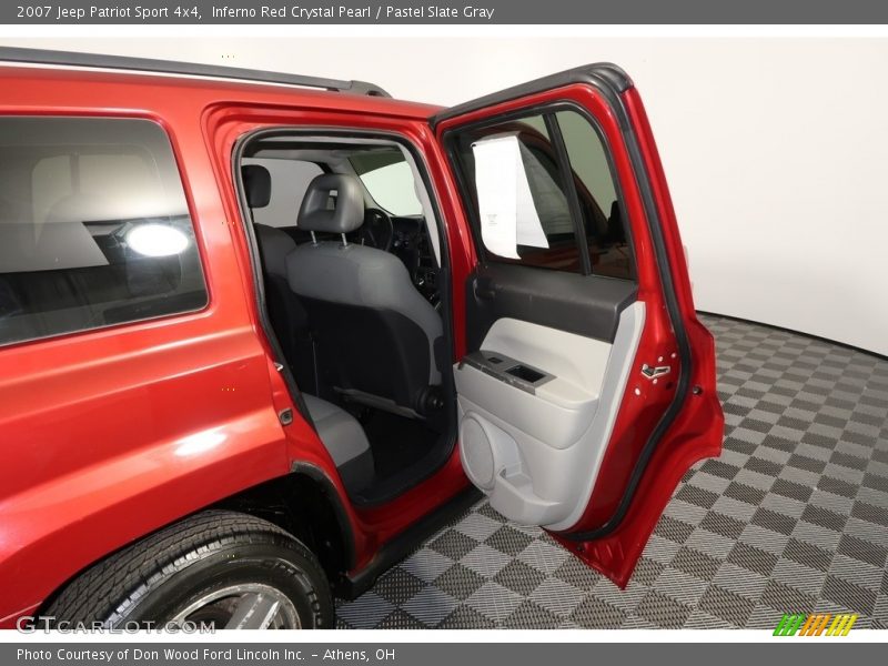 Inferno Red Crystal Pearl / Pastel Slate Gray 2007 Jeep Patriot Sport 4x4