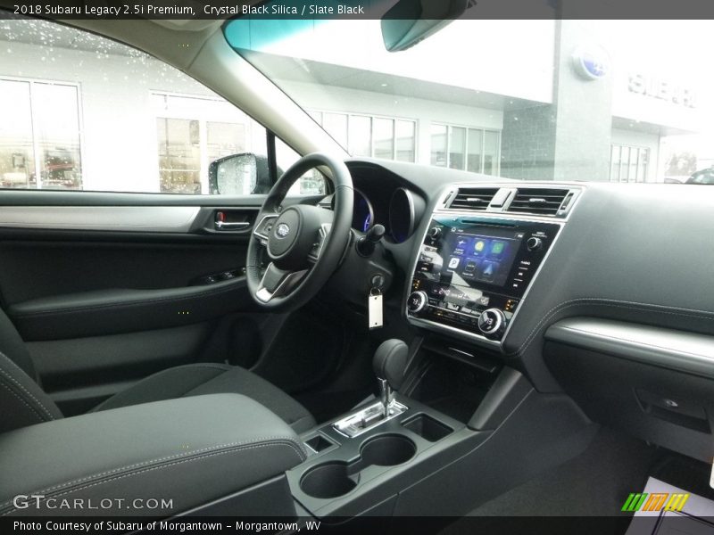 Crystal Black Silica / Slate Black 2018 Subaru Legacy 2.5i Premium