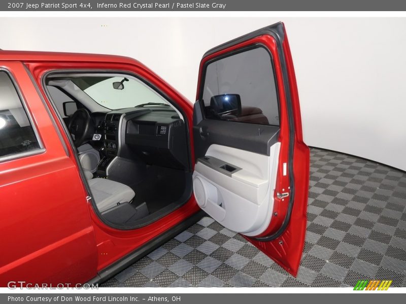 Inferno Red Crystal Pearl / Pastel Slate Gray 2007 Jeep Patriot Sport 4x4