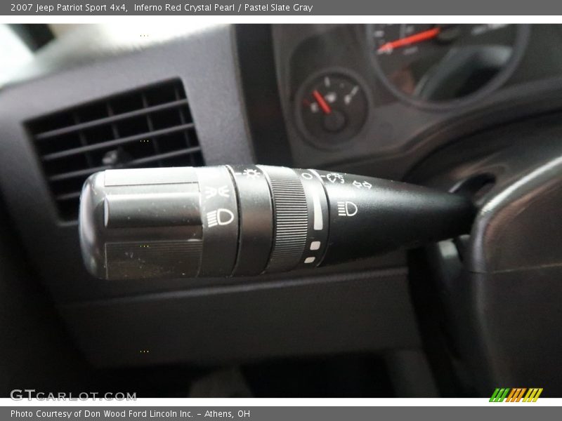 Inferno Red Crystal Pearl / Pastel Slate Gray 2007 Jeep Patriot Sport 4x4