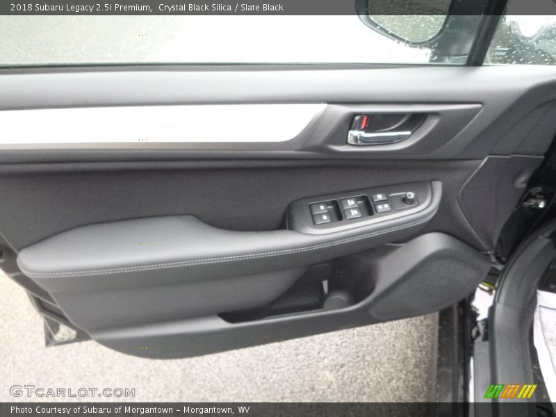 Crystal Black Silica / Slate Black 2018 Subaru Legacy 2.5i Premium