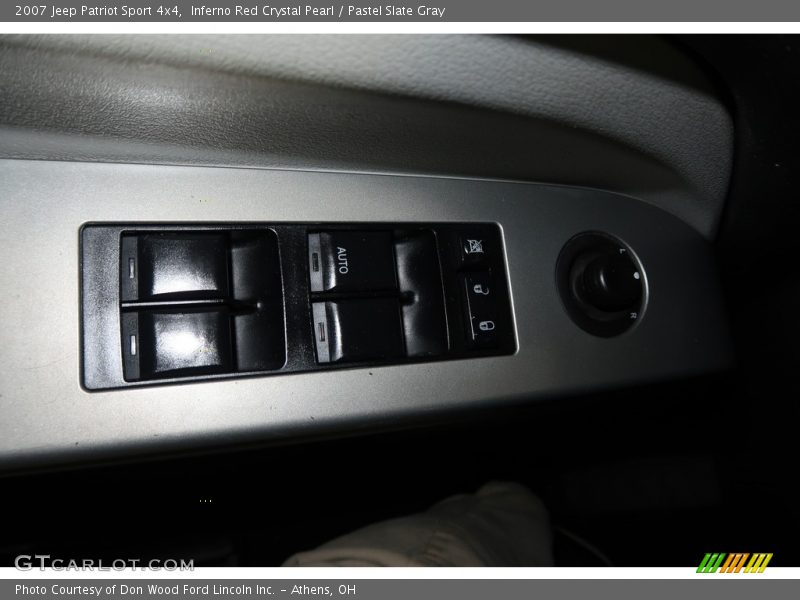 Inferno Red Crystal Pearl / Pastel Slate Gray 2007 Jeep Patriot Sport 4x4