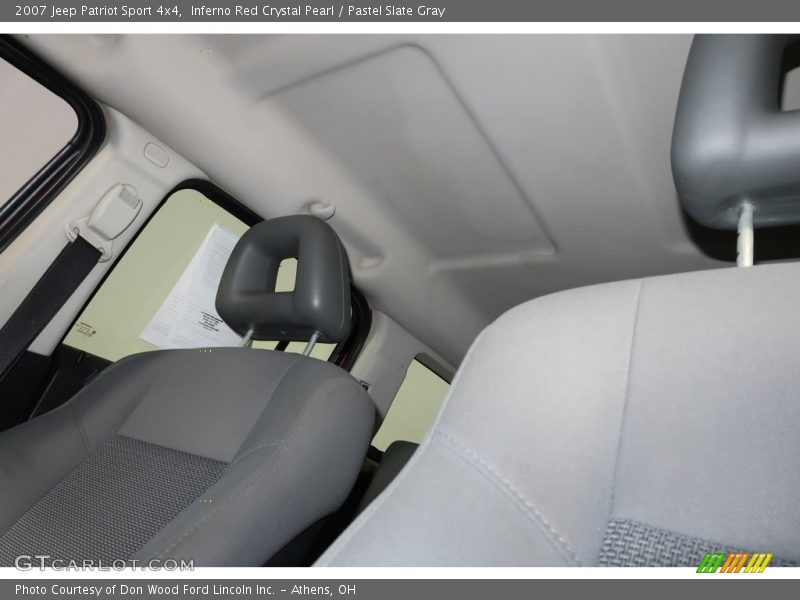 Inferno Red Crystal Pearl / Pastel Slate Gray 2007 Jeep Patriot Sport 4x4