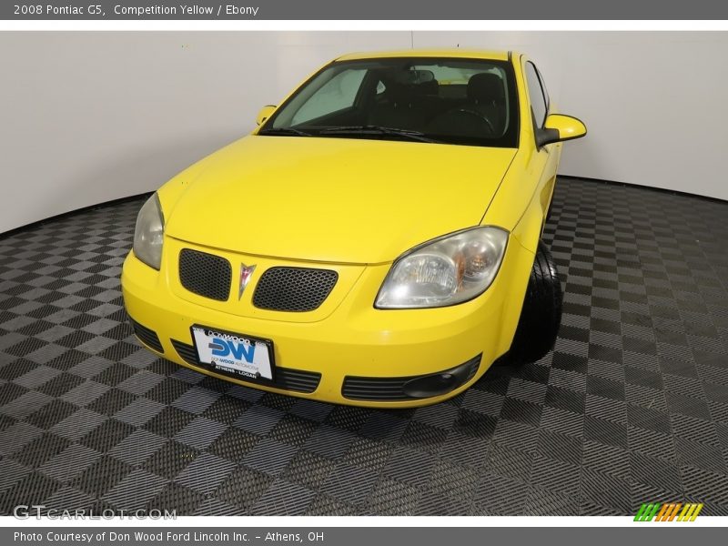 Competition Yellow / Ebony 2008 Pontiac G5
