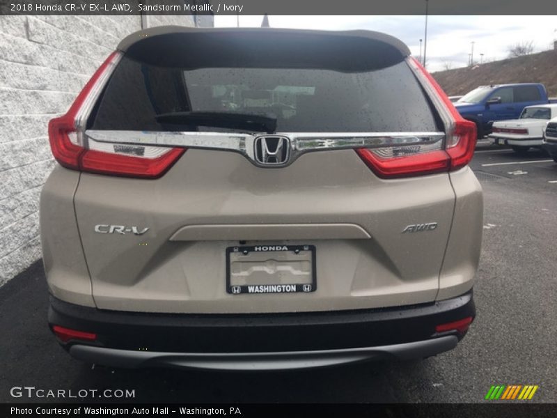 Sandstorm Metallic / Ivory 2018 Honda CR-V EX-L AWD