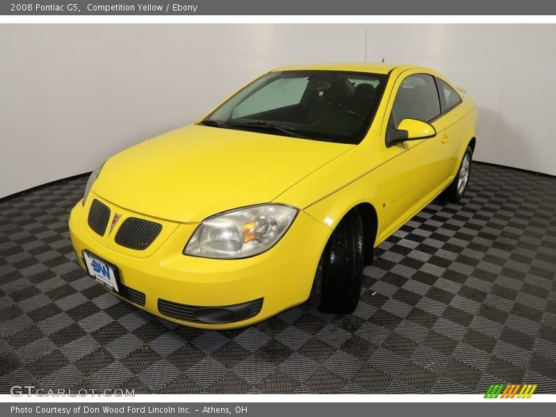 Competition Yellow / Ebony 2008 Pontiac G5