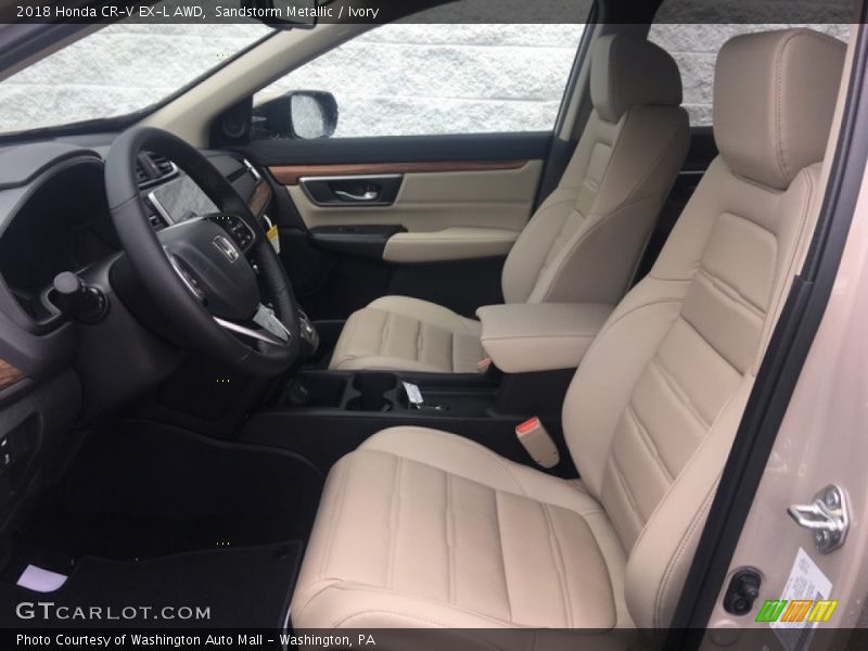 Front Seat of 2018 CR-V EX-L AWD