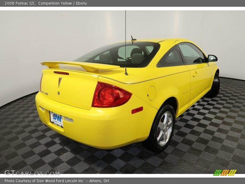 Competition Yellow / Ebony 2008 Pontiac G5