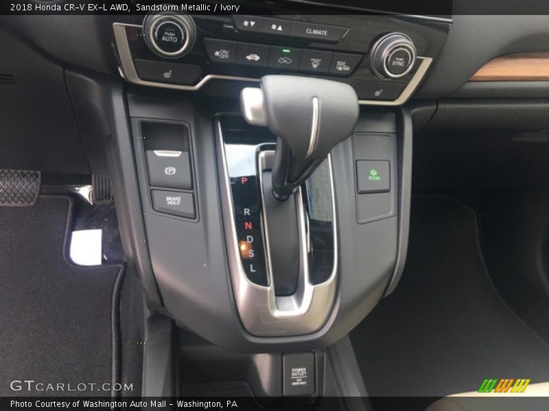  2018 CR-V EX-L AWD CVT Automatic Shifter