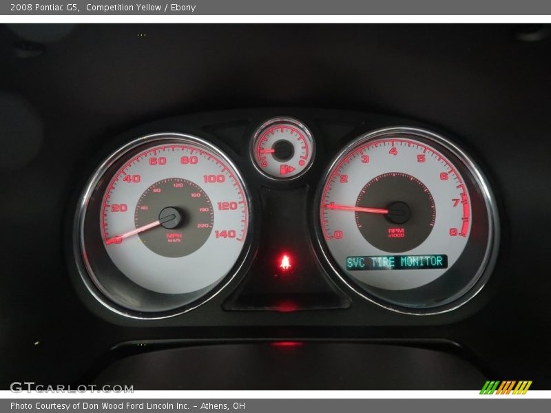 Competition Yellow / Ebony 2008 Pontiac G5